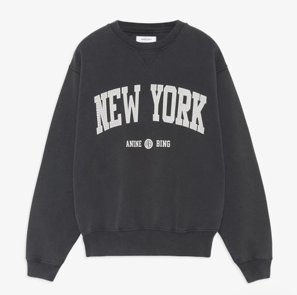 Anine Bing Tops - ANINE BING RAMONA SWEATSHIRT UNIVERSITY NEW YORK. New w/ tag